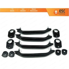 Resim Renault 12 Toros için Dış Kapı Kolu Takımı 7702128088 N11.14099 