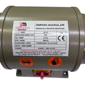 Resim Gürmaksan Zımpara Taş Motoru MONOFAZE-175 mm 
