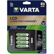 Resim Varta 57685 Lcd Ultra Fast Pil Şarj Aleti - 4x Aa 2100mah 