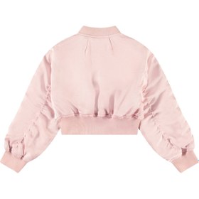 Resim Çocuk Hannie Kısa Bomber Ceket - Charlotte Pembe - 128CM 