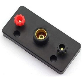 Resim Kaideli Ampul Yuvası Duy Klemensli Deneyler İçin 10 Adet 