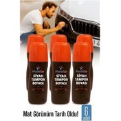 Resim Bfs 6 Lı Siyah Tampon Boyası Solmuş Ve Matlaşmış Tamponlar İçin Hızlı Yenileme 