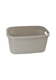 Resim Hasır Desenli Plastik Çamaşır Selesi, Bej Diğer 