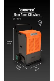 Resim Kurutek Sanayi Tipi ST-150 Nem Alma Cihazı 