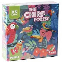 Resim Ks Games The Chirp Forest 24 Parça Puzzle 