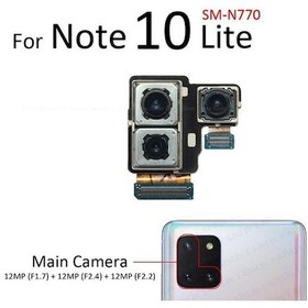 Resim Tkgz Samsung Uyumlu Galaxy Note 10 Lite Arka Kamera 