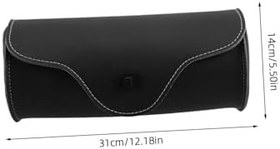Resim Milisten Motorcycle Tail Pack PU Su Geçirmez Çanta Motosiklet ve Elektrikli Scooter İçin Esnek Depolama Çözümü Kolay Erişim ve Koşullarına Dayanıklı Tasarım 