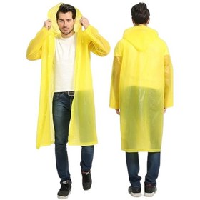 Resim Tezzgelsin Erkek Rüzgar Geçirmez Kapüşonlu Yağmurluk Sarı 