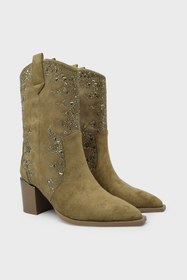 Resim Guja Kadın Western Çizme Bej BLG24K131 