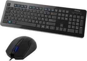 Resim Frisby FK-W156QU USB Q TR Kablosuz Siyah Klavye Mouse Set 