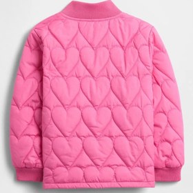 Resim GAP Kız Bebek Kapitone Bomber Mont Pembe - Pembe / 3 Yaş 