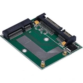 Resim 5137 Msata (Mini Sata) SSD To Sata Çevirici Dönüştürücü Adaptör 