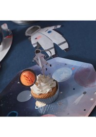Resim Meri Meri - Space Cupcake Kit - Uzay Cupcake Kiti -24lü 