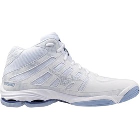 Resim MIZUNO Wave Voltage 2 Mid Erkek Beyaz Voleybol Ayakkabısı 