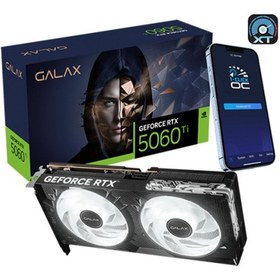 Resim Galax Geforce Rtx 5060 Ti 1-click Oc 16gb Gddr7 128 Bit Dlss 4 Ek 