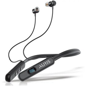 Resim Auris BT20 Siyah Boyun Askılıklı Bluetooth Kulaklık 200 Saat Pil Ömürlü Mix Bluetooth Kulaklık 