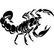 Resim habune Akrep Sticker 20 X 14 Cm 