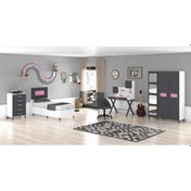Resim Capella 3 Kapılı Genç Odası Takımı Wd7132 Diğer