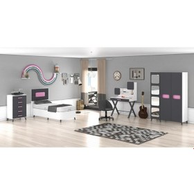 Resim Capella 3 Kapılı Genç Odası Takımı Wd7132 