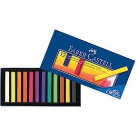 Resim Faber Castell Creative Studio Toz Pastel Boya 12 Renk 