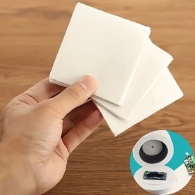 Resim 50 Adet Yüksek Kaliteli Seramik Lifli Cam Füzyon Kağıdı Seti, Mikrodalga Güvenli, Çömlekçilik ve Kil İşleri İçin Mükemmel 