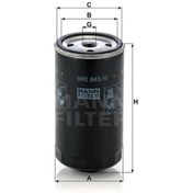 Resim MANN WK8456 Mazot Filtresi Bmw 3 E36 91-98 Bmw 5 E34 93-97 318Tds 325Td 325Tds E34 Td 525Tds E39 525Td 525Tds 