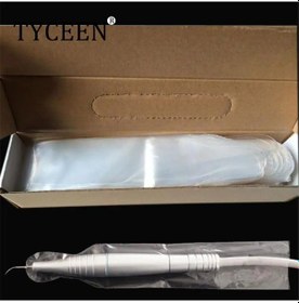 Resim 500 Adet/kutu Diş Ultrasonik Ölçekleyici Kol Kolu Koruyucu Kapak Tek Kullanımlık Kollu Diş Kliniği Ürün Diş Hekimi Malzemesi 