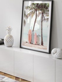 Resim Sörf Tahtaları - Art Print - Photo Luster / 30x40 cm 