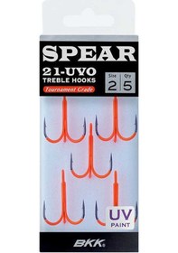 Resim Bkk Spear-21 Uvo Üçlü Olta Iğnesi 