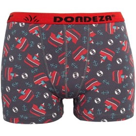 Resim Dondeza 6'lı Paket Desenli Erkek Çocuk Boxer 