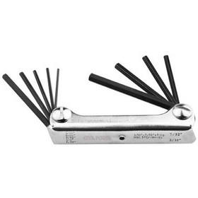 Resim Ceta Form K99-F2M 9 Parça Çakı Tipi İnç Allen Anahtar Seti 