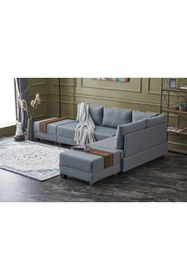 Resim Vivense FLY YATAKLI KÖŞE KOLTUK, MAVİ 