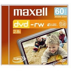 Resim Maxell Mini DVD-RW Camcorder 60MIN Hg N/C Jewel Case 