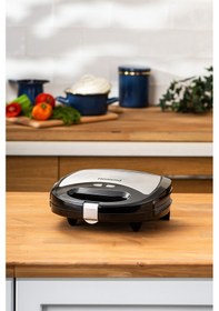 Resim Homend Toastbuster 1322H Waffe&Tost Makinesi (Çıkartılabilir Plakalı) 