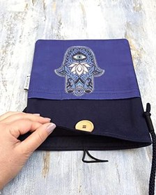 Resim Askılı Kitap/Tablet/Ebook Çantası - Kılıfı (Hamsa) 