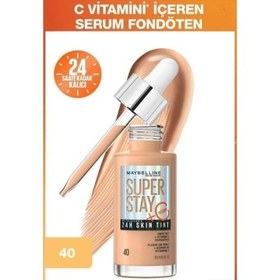 Resim Maybelline New York Super Stay Skin Tint Fondöten 40 30ml 
