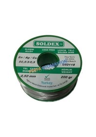 Resim Soldex 0.5Mm Kuruşunsuz Lehim Teli 200 Gr 