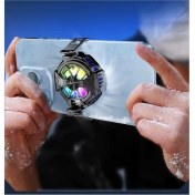 Resim GA61 Profesyonel Kablolu Yarı Iletken iPhone Uyumlu Mag-Safe Telefon Soğutucu Fan Gamer Oyuncu Radyatör 