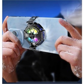 Resim GA61 Profesyonel Kablolu Yarı Iletken iPhone Uyumlu Mag-Safe Telefon Soğutucu Fan Gamer Oyuncu Radyatör 