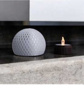 Resim Orbs Desenli 3d Baskı Tealight Gece Lambası Pla Malzeme 10 Cm 1 Adet Tealight Dahil 7 X 10 