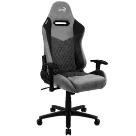 Resim Aerocool Duke Ash Black Süet + Deri Tasarımlı Oyuncu Koltuğu 
