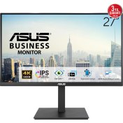 Resim Asus VA27UQSB 27 IPS Freesync 3840X2160 5ms 350CD Dp HDMI USB Hoparlör Vesa 3yıl Eyecare Plus,flıcker-Free,çerçevesiz,düşük Mavi Işık,pivot Monitör 