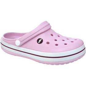 Resim Akınal Bella E195 Pudra Kadın Hastane Sabo Terlik Sandalet 