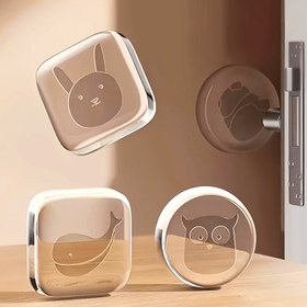 Resim Silikon Kapı Yumuşakları, Buzdolabı Kapısı Engelleyicileri, Çarpma Önleme için Duvar Stickerları, Şeffaf Yastık Pansiyonları. 