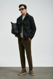 Resim Lufian Gooden Erkek Örme Ceket Siyah Siyah 112120263100100 Siyah 