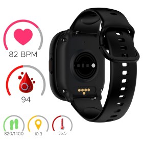 Resim Braventa Collection Wiky Watch 5 Çocuk Akıllı Saat - Görüntülü Arama, Gps, Sos, Sağlık Takibi, Güvenli Alan (Siyah) 