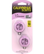 Resim California Scents® Mini Diffuser "LA Lavender" Kalorifer Geçme Koku 2'li Set 