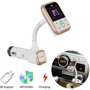 Resim MAG Kablosuz Bluetooth Araç Kiti Fm Verici & Sarj Aleti 