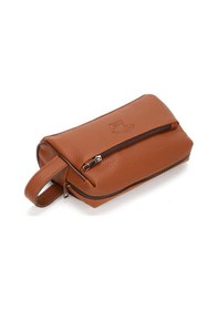 Resim Newish Polo Erkek Vegan Deri Siyah Portföy Clutch Traş Kozmetik Bakım Ve Günlük El Çantası New381 Metalik 