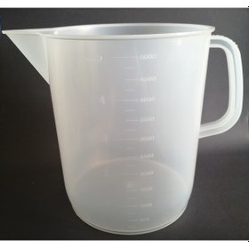 Resim Kartell Plastik Kulplu Beher 5 L 